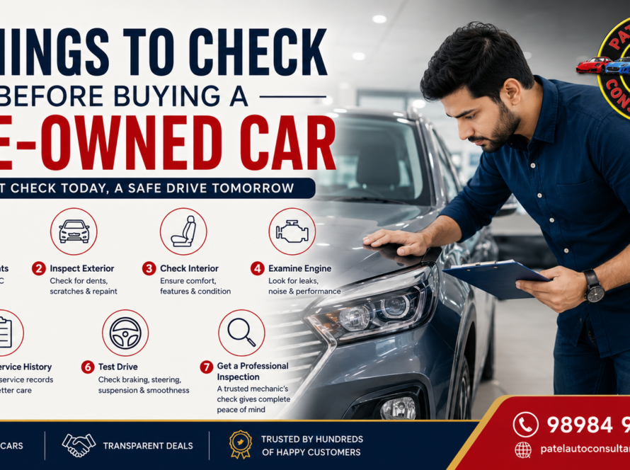 7 Things to Check Before Buying a Pre-Owned Car